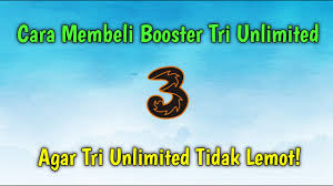 Cara mengubah kuota tiktok tri untuk internetan. Cara Membeli Booster Tri Unlimited Agar Unlimited Tri Tidak Lemot Youtube