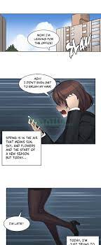 The waitress checked back regularly to refill drinks, etc. The Girl That Got Stuck In The Wall Manga Chapter 1 Toonily