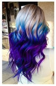 Icy Blonde With Mermaid Ends Hair Colors Ideas Hair Styles Long Hair Styles Dyed Hair