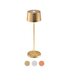 Run it up to 48 continuous hours (max) on batteries. Ai Lati Lights Rechargeable Battery Powered Table Lamp Olivia Metal Led 2 2w H 35 5 Cm Dimmable Www Smart Issima Com