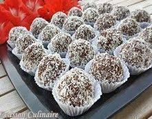 Bniwen Bniouen Boule Chocolat Sans Cuisson Gateau Algerien Sans Cuisson Boules Coco