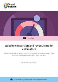 A price sheet template is one of the handy tools you can use. Website Conversion And Revenue Model Calculators Smart Insights