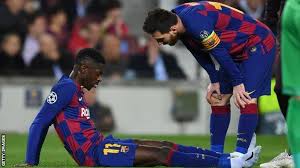 Check out his latest detailed stats including goals, assists, strengths & weaknesses and. Ousmane Dembele Barcelona Winger Tears Hamstring On Return To Training Bbc Sport