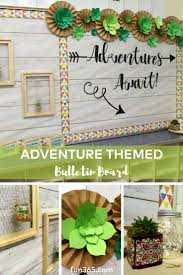 We Can T Get Enough Of This Succulent Inspired Bulletin Board This Board Goes With An Entire A Camping Theme Classroom Diy Classroom Diy Classroom Decorations