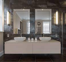 Arredo Bagno Mobile Bianco Sospeso Due Specchio Cornice Specchio Da Bagno Specchi Bagno Design Del Bagno