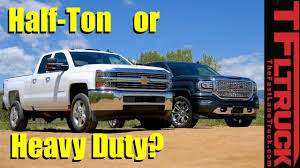 Half Ton Or Heavy Duty Gas Pickup Which Truck Is Right For You