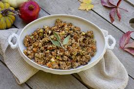 Hear me out on this. Raw Pecan Mushroom Stuffing Conscious Cleanse