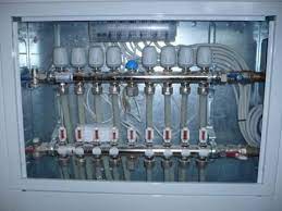 kundenprojekt heizkreisverteiler mit stellantrieben und modulanschlussleiste mixer audio mixer music instruments