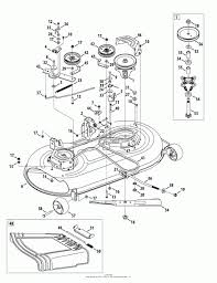 Craftsman 42 Inch Mower Deck Belt Diagram Deck Lawn Tractor Craftsman Riding Lawn Mower