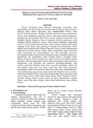 Bekerjasama menjaga kebersihan dan memelihara keindahan. Peranan Dan Fungsi Majelis Pengawas Wilayah Terhadap Pelaksanaan Tugas Jabatan Notaris Ruslan Legal Opinion 5640 18582 2 Pb