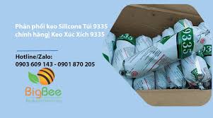 Phân phối keo silicone túi 9335 chính hãng| Keo xúc xích 9335