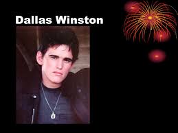 Dally expresses no concern for anything in his life with the exception of johnny cade , who views him as his hero. Slide Show Made By Jeff Gomez Dallas Winston Physical Appearance Dallas Winston Elfish Face High Cheek Bones Pointed Chin Small Sharp Animal Teeth Ppt Download