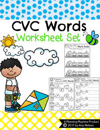 Seashell, skateboard, snowman, sunflower, sunglasses. Cvc Words Worksheets For Kindergarten Planning Playtime