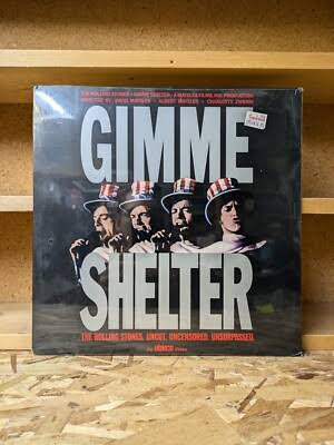 Gimme Shelter (1970) Laserdisc Rolling Stones Maysles Brothers ABKCO Films  | eBay