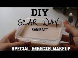 Homemade Scar Wax W Bee Wax And Vaseline Fx Product Creature Lab Youtube Scar Wax Special Effects Makeup Youtube Makeup