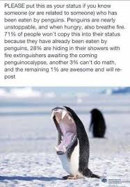 Well the killer penguin acts as one, except it can be placed in an exhibit and act as an animal in your zoo.6. Killer Penguins Steemit