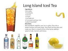 L Midnight Mixologist Mixed Drinks Recipes Long Island Iced Tea Yummy Drinks