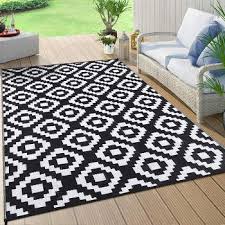 Plastic Straw Rug Outdoor