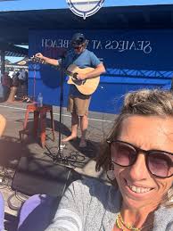 Andrew guitar and vocals Shannon Lawrence bass