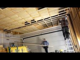 Insulation And Ceiling Furring Strips In The Jarleifhouse Garage Youtube