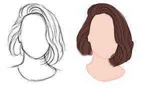 Hairstyles For Short Hair Drawing Drawing Hairstyles Hairstylesforshorthair Short How To Draw Hair Short Hair Drawing Straight Hairstyles Medium