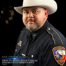 Our thoughts and prayers are with the members of the Brazoria Sheriff's  Office, as well as the family and friends of Deputy Jesus Jesse Vargas, who  was tragically killed in the line