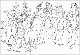 Simple free princesses coloring page to print and color. Disney Princess Coloring Pages Disney Coloring Pages Free Printable Coloring Pages Online