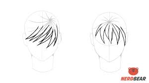 The style is also associated with. How To Draw Anime Hair For Boys And Men