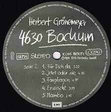 Read more about it here. Herbert Gronemeyer Bochum 4630 Bochum Amazon Com Music
