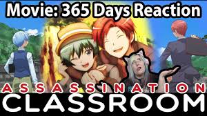 The second trailer has been released for the upcoming anime compilation film of yusei matsui's assassination classroom (ansatsu kyoushitsu) manga, assassination classroom: Movie Time Assassination Classroom The Movie 365 Days Reaction Zamber Reacts Youtube