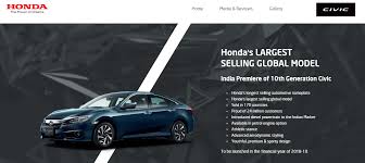 Maybe you would like to learn more about one of these? New Honda Civic 2018 Listed On Official Website Price In India Launch Date Interior Specs Images Features India Com
