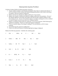 Learn tier practice sheet balancing redox reactions download from balancing redox reactions worksheet, source:sheetkids.biz. Balancing Redox Equations Worksheet