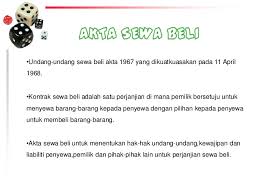 Download akta sewa beli 1967. Https Xn 15 Jlcyz Xn P1ai Software Akta Sewa Beli 1967 Php