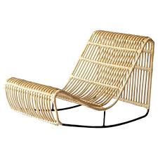 Azure sky patio outdoor furniture, brown. Handwoven Jambi Deck Chair Powder Coated Steel And Natural Rattan Mexico City In 2021 Deck Chairs Rattan Rattan Lounge Chair