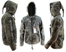 Details Sur Hippie Boho Vintage Retro Coton Om Dragon Polaire Double Veste Festival Nepalais Afficher Le Titre D Origine Boho Hippie Vintage Retro Mode Homme