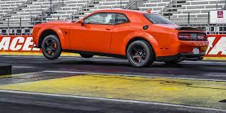 The dodge challenger is fitted with. 2018 Dodge Challenger Srt Demon Review Dodge Demon First Drive