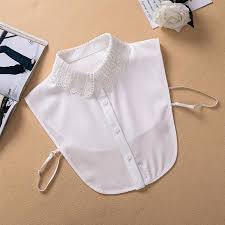 Un col de chemise en fonction de votre morphologie. Faux Col De Chemise Ou Chemisier Plusieurs Modeles Au Choix Cuteandfashion