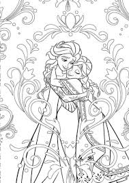 Coloring pages disney princess coloring frozen anna pictures to. Get This Adult Coloring Pages Disney Disney Frozen Elsa And Anna Complex Drawing