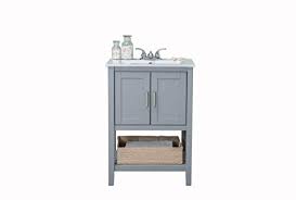 Their product lines incorporate a wide variety of styles to address the needs of every designer. Legion Furniture Wlf6020 G Bs Bathroom Vanity 24 Gray Finish Buy Online In Angola At Angola Desertcart Com Productid 40676364