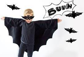 Schnelles fledermaus kostüm kostüme costumes sewing und dresses. Diy Halloweenkostum Fledermaus Familicious Halloween Kostume Kinder Verkleidung Kinder Fledermaus Kostum