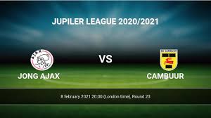 For jong ajax, the scorers were amourricho van axel dongen (42') and liam van gelderen (58'). Jong Ajax Vs Cambuur H2h 19 Feb 2021 Head To Head Stats Prediction
