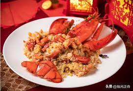 美食推荐：黑松露糯米焗波士顿龙虾、大刀白肉、浮油鸡片制作方法_料子_备用_红椒
