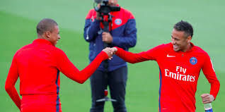 Neymar and mbappe wallpapers 4kwallpaperorg. Kylian Mbappe And Neymar 2400x1200 Wallpaper Teahub Io