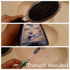 How To Clean Hair Brushes Hair Brush Clean Hair Clean Hairbrush