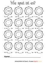 Das guillochierte zifferblatt, die gebläuten zeiger verwandeln eine uhr in ein kunstobjekt. 30 Uhren Und Uhrzeit Arbeitsblatter Und Illustrationen Cliparts Bilder Grafiken Kostenlos Gif Png Jpg