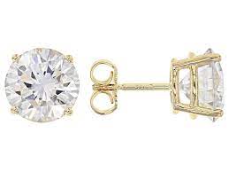 Total ratings 60, $40.27 new. Moissanite 14k Yellow Gold Stud Earrings 5 40ctw Dew Msj297 Jtv Com
