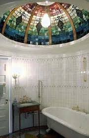 I Guess It Wouldn T Matter What My Tub Looked Like If I Had This Stained Glass Dome To Gaze Into Ahhh Dream Bathrooms Beautiful Bathrooms House Design