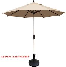 True to its name, this patio umbrella stand is definitely the best choice. Umbrella Base Stand Market Patio Outdoor Heavy Duty Umbrella Holder Black