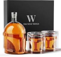 Amazon.com | Galaxy Whiskey Decanter Sets with 2 Glasses for ...