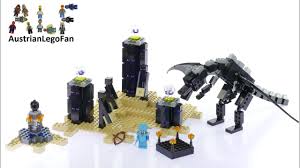 Lego minecraft ender dragon from set 21151 the end battle. Lego Minecraft 21117 The Ender Dragon Lego Speed Build Review Youtube
